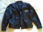 Genuine ''Mgm'' Leather Bomber Jacket with Stitched....