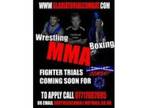 MMA southside of Glasgow Gladiatorial combat. Mixed....
