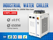 Refrigeration Compressor Water Chiller for 2KW Fiber Laser Cutter